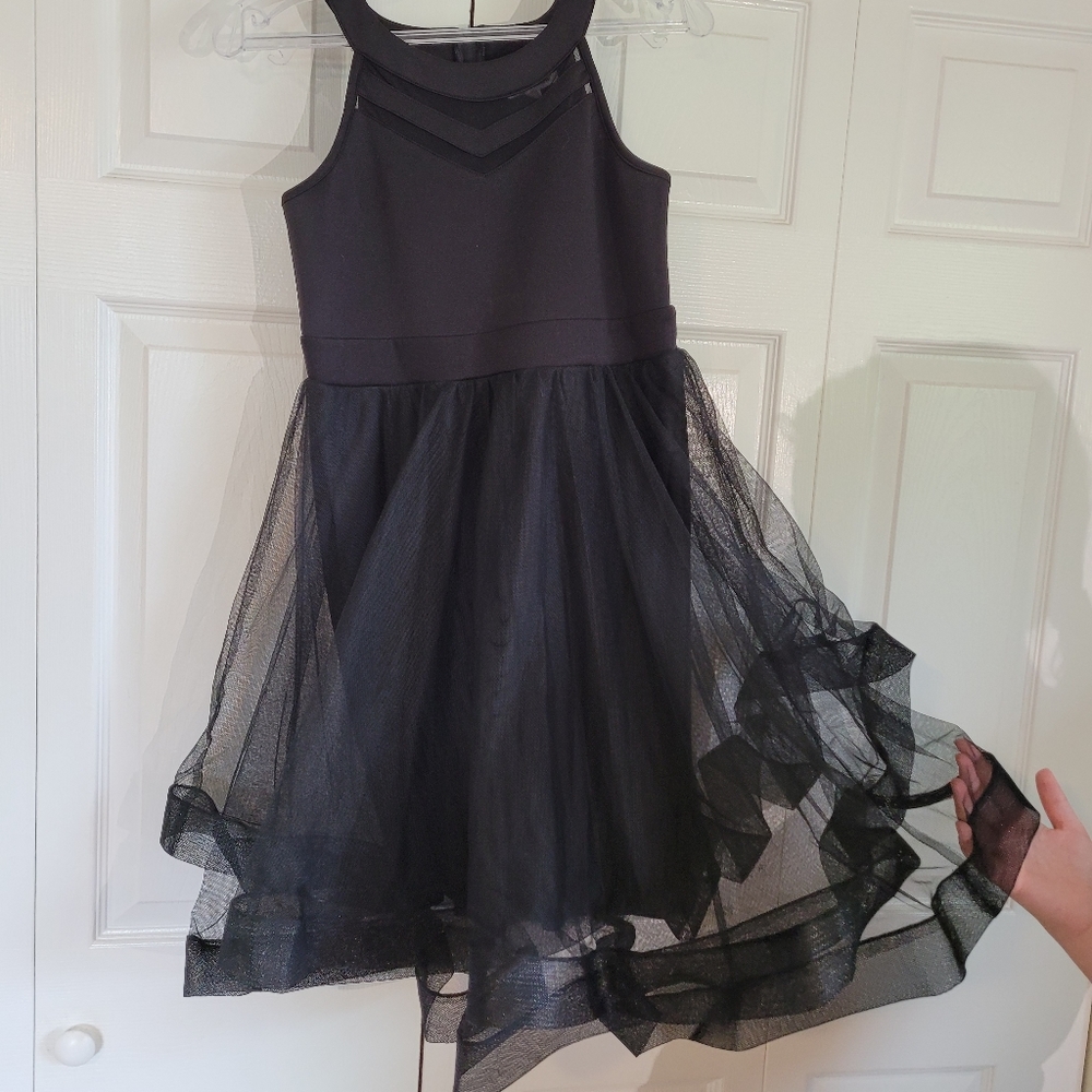 Nickie Lew Girls size 16 black dress